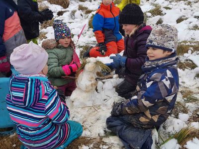 Spaß im Schnee