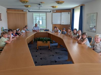 Besuch beim Bürgermeister